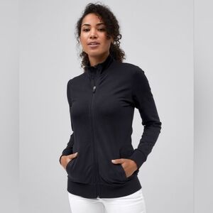 Athletic Works Women's Black Bomber Jacket